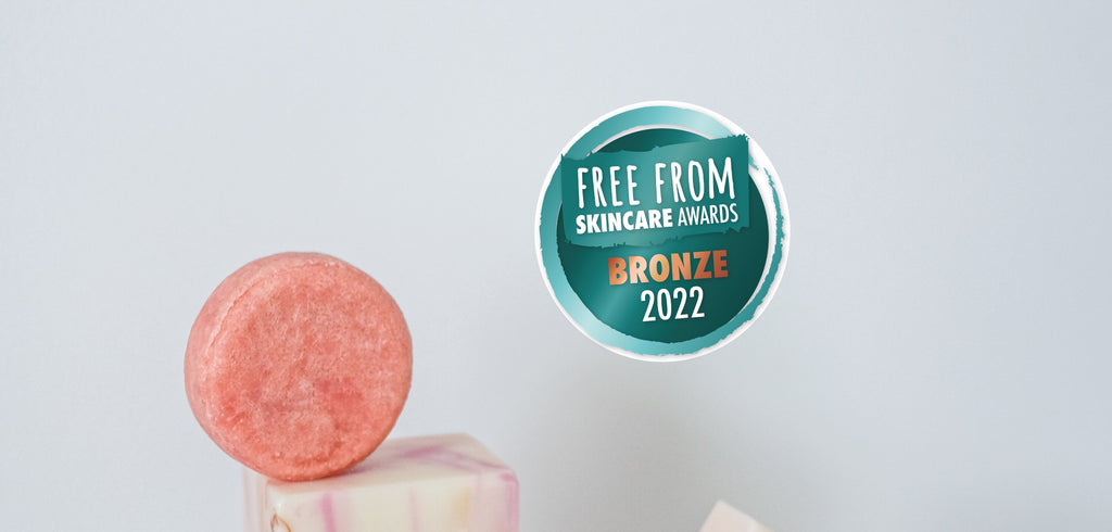 Šampon ploščica Love je prejela bronasto priznanje vseevropske nagrade FREE FROM SKINCARE AWARDS